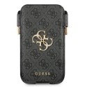 Guess 4G Big Metal Logo Pouch - Phone bag L max 6.7 "(gray)