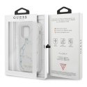 Guess Marble - Case for iPhone 13 Pro Max (White)