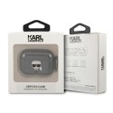 Karl Lagerfeld Karl Head Glitter - Case for Airpods Pro (Black)