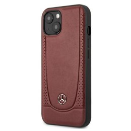 Mercedes Leather Urban - Case for iPhone 13 mini (Red)
