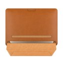 Moshi Muse 14" 3-in-1 Slim Sleeve Laptop Sleeve (Caramel Brown)