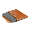 Moshi Muse 14" 3-in-1 Slim Sleeve Laptop Sleeve (Caramel Brown)