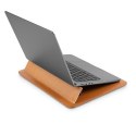 Moshi Muse 14" 3-in-1 Slim Sleeve Laptop Sleeve (Caramel Brown)