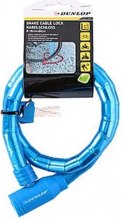 Dunlop anti-theft bicycle key lock (blue)