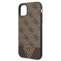 Guess 4G Triangle Collection - Cover iPhone 11 (Brown)