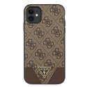 Guess 4G Triangle Collection - Cover iPhone 11 (Brown)