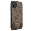 Guess 4G Triangle Collection - Cover iPhone 11 (Brown)