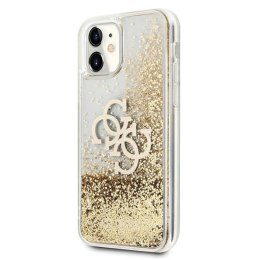 Guess Liquid Glitter 4G Big Logo - Case for iPhone 11 (gold)