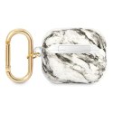 Guess Marble Strap - Cover for Airpods 3 (Grey)