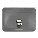 Karl Lagerfeld Saffiano Ikonik Sleeve - Notebook case 16" (Black)