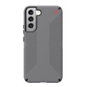 Speck Presidio2 Grip - Case for Samsung Galaxy S22+ with MICROBAN (Graphite Grey/Black