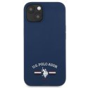 US Polo Assn Silicone Logo - Case for iPhone 13 mini (Navy blue)