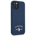 US Polo Assn Silicone Logo - Case for iPhone 13 mini (Navy blue)