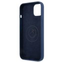 US Polo Assn Silicone Logo - Case for iPhone 13 mini (Navy blue)