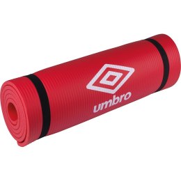 Umbro - Fitness yoga mat with transport tape (red)