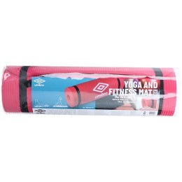 Umbro - Fitness yoga mat with transport tape (red)