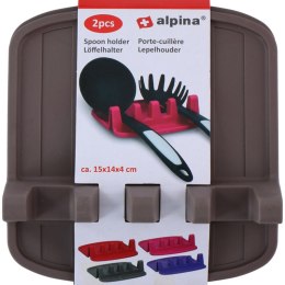 Alpina - Spoon / utensil holder 2 pcs (black)