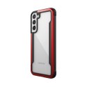 X-Doria Raptic Shield Pro - Case for Samsung Galaxy S22+ 5G (Antimicrobial Protection) (Red)