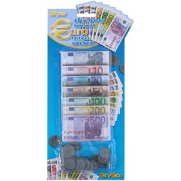 Eddy Toys - EUR game bills and coins 90 pcs.