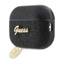 Guess 4G Glitter Flake - Case for Apple AirPods Pro 2 (Black)