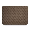 Guess 4G Uptown Triangle Logo Sleeve - Notebook Case 16" (Brown)