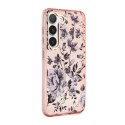 Guess Flower Collection - Case for Samsung Galaxy S23 (Pink)