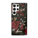 Guess Flower Collection - Case for Samsung Galaxy S23 Ultra (Khaki)