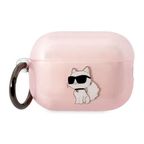 Karl Lagerfeld NFT Ikonik Choupette Head - Case for Apple AirPods Pro 2 (Pink)