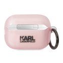 Karl Lagerfeld NFT Ikonik Choupette Head - Case for Apple AirPods Pro 2 (Pink)