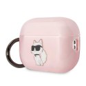 Karl Lagerfeld NFT Ikonik Choupette Head - Case for Apple AirPods Pro 2 (Pink)