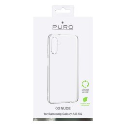 PURO 0.3 Nude - Environmental case for Samsung Galaxy A13 5G (transparent)
