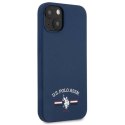 US Polo Assn Silicone Logo - Case for iPhone 13 (Navy blue)