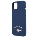 US Polo Assn Silicone Logo - Case for iPhone 13 (Navy blue)