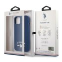 US Polo Assn Silicone Logo - Case for iPhone 13 (Navy blue)