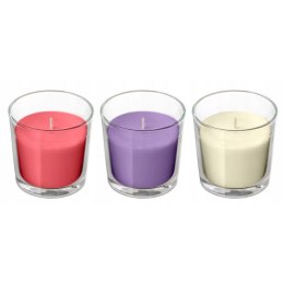 Arti Casa - Set of scented candles in glass (Set 3)