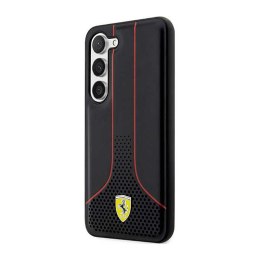 Ferrari Perforated 296P Collection - Case for Samsung Galaxy S23+ (Black)