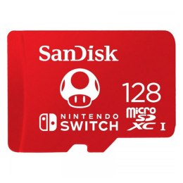 SanDisk Nintendo Switch microSDXC - Memory card 128 GB V30 UHS-I U3 100/90 MB/s