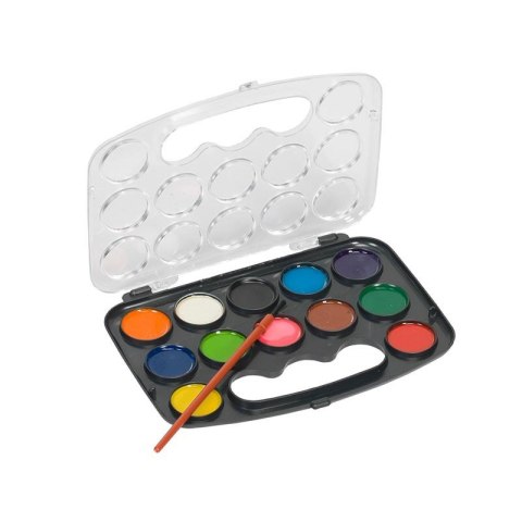 Topwrite - Set of water paints 12 colours + brush