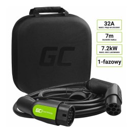 Cable Green Cell GC Type 2 7.2kW 7m / 23 ft for charging EV / PHEV