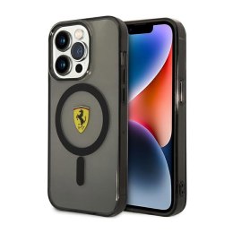 Ferrari Translucent MagSafe - Case for iPhone 14 Pro Max (Black)