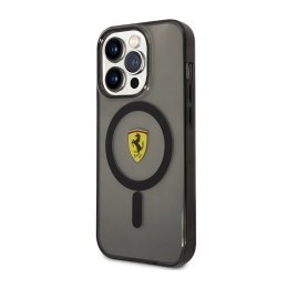 Ferrari Translucent MagSafe - Case for iPhone 14 Pro Max (Black)