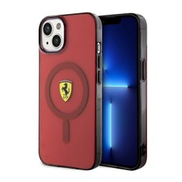 Ferrari Translucent MagSafe - Case for iPhone 14 (Red)