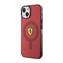 Ferrari Translucent MagSafe - Case for iPhone 14 (Red)