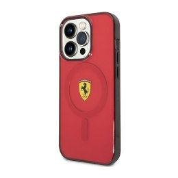 Ferrari Translucent MagSafe - Case foriPhone 14 Pro Max (Red)