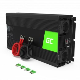 Green Cell - Voltage converter Inverter 12V to 230V 1500W / 3000W Modified sine wave