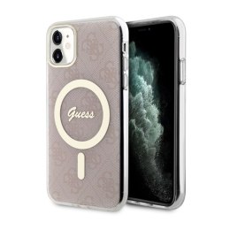 Guess 4G MagSafe - Case for iPhone 11 (Pink)
