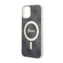Guess 4G MagSafe - Case for iPhone 14 (Black)