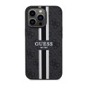 Guess 4G Printed Stripes MagSafe - Case for iPhone 13 Pro (Black)