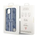 Guess 4G Printed Stripes MagSafe - Case for iPhone 14 Plus (Blue)