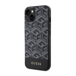 Guess GCube Stripes MagSafe - Case for iPhone 14 Plus (Black)